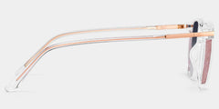 Rodz Square Clear Sunglasses