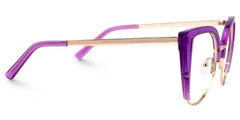 Brewer Cateye Purple Glasses