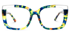 Dortch Square Blue-Tortoise Glasses