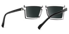 Zephyr Rectangle Clear Glasses