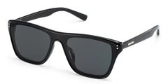 Paloma Aviator Black Polarized Sunglasses