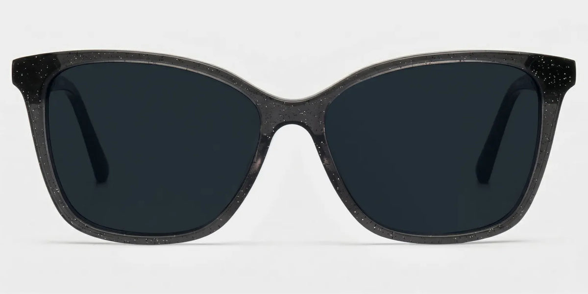 Finnian Square Black Glasses