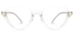 Felicia Cat Eye Clear Glasses