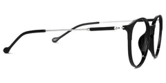Gamble Round Black Glasses