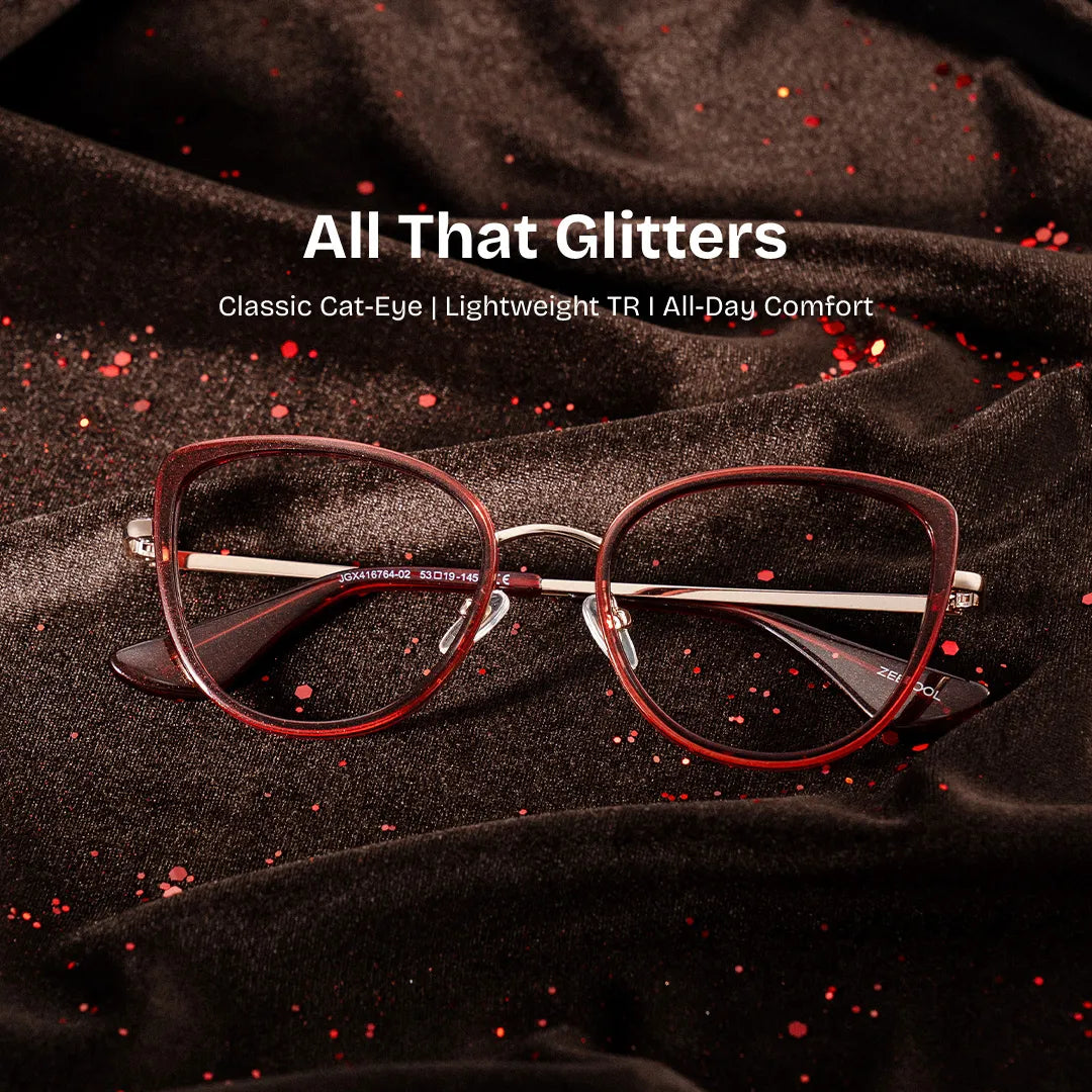 Celine  Cat-eye Red Glasses