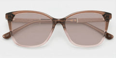 Finnian Square Brown Glasses
