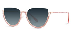 Sparkle Cateye Pink Sunglasses