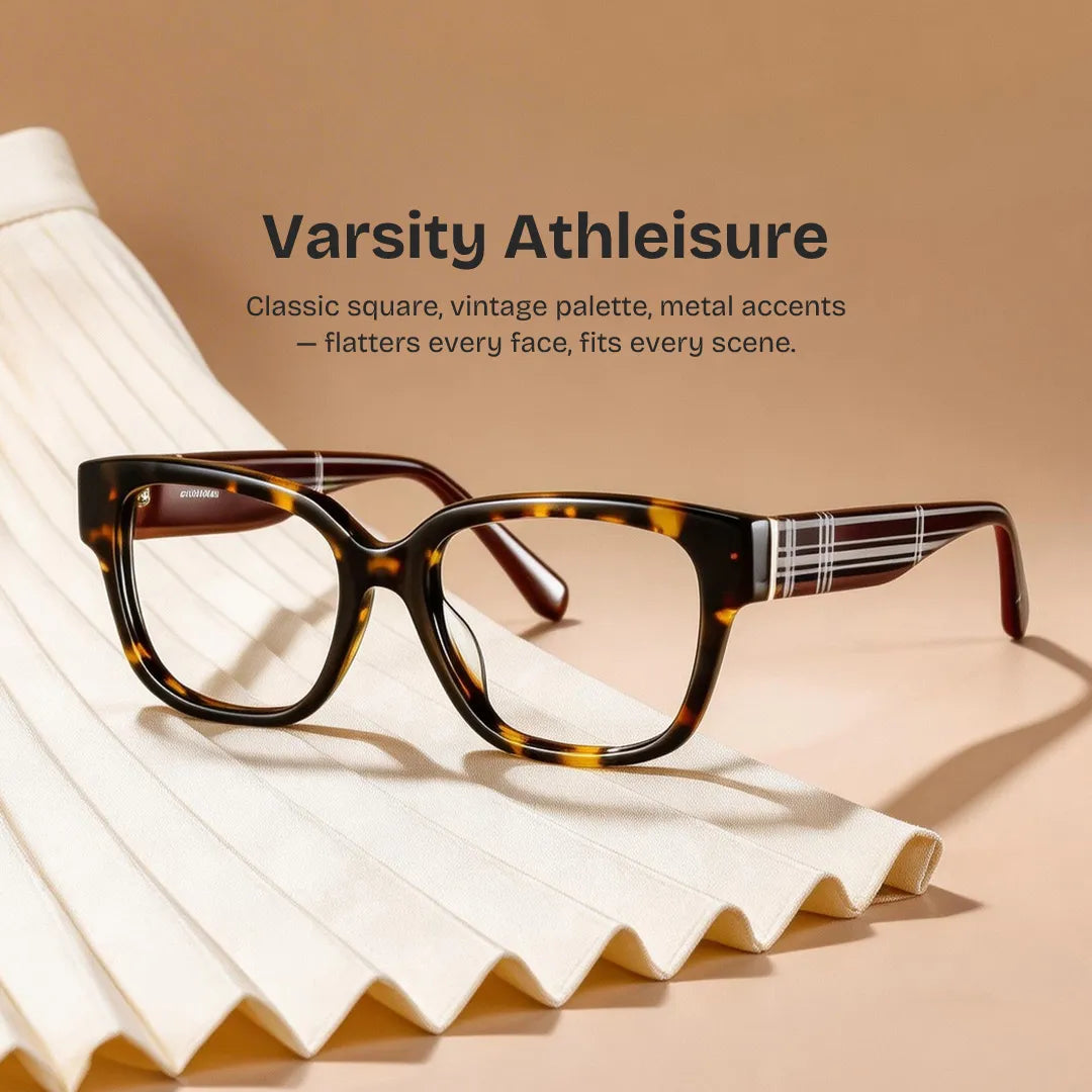 Blake Tortoise Square Glasses
