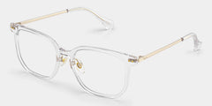 Eve Rectangle Clear Glasses