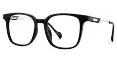 Chloe Square Black Glasses