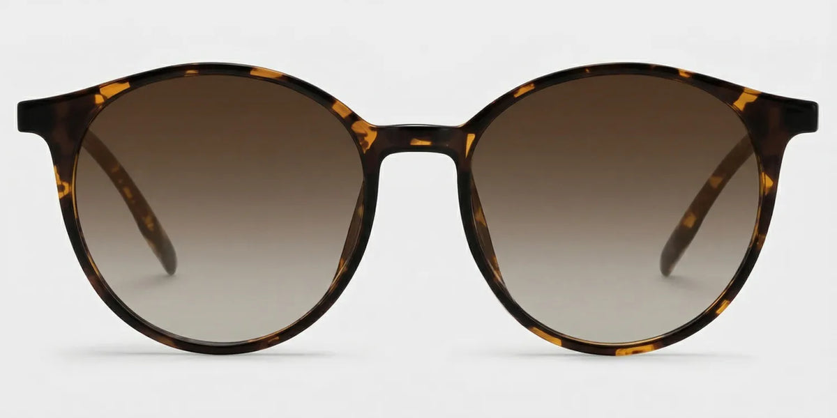 Blanco Round Tortoise Glasses