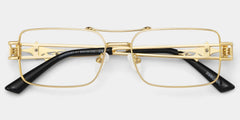 Eric Aviator Gold Glasses
