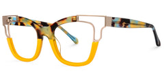 Rhoden Cateye Yellow Glasses