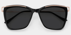 Krystle Square Black Glasses