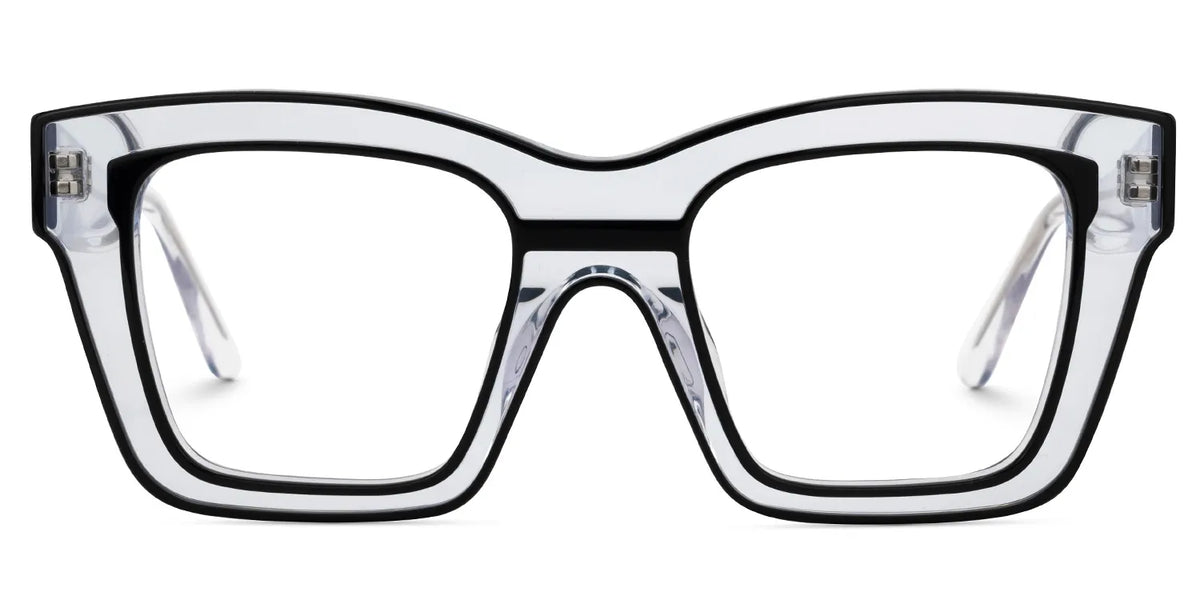 Legette Square Black Glasses