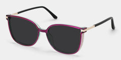 Rodz Square Purple Sunglasses