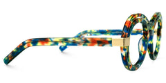 Texidor Round Blue-Tortoise Glasses