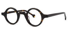 Arale Round Tortoise Glasses
