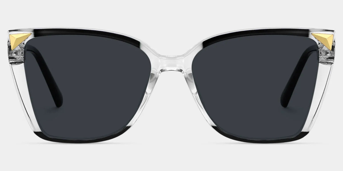 Shelia Butterfly Black Clear Glasses