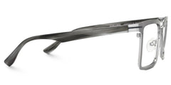 Sharma Rectangle Silver Glasses