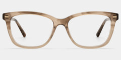 Sawyer Brown Rectangle Glasses