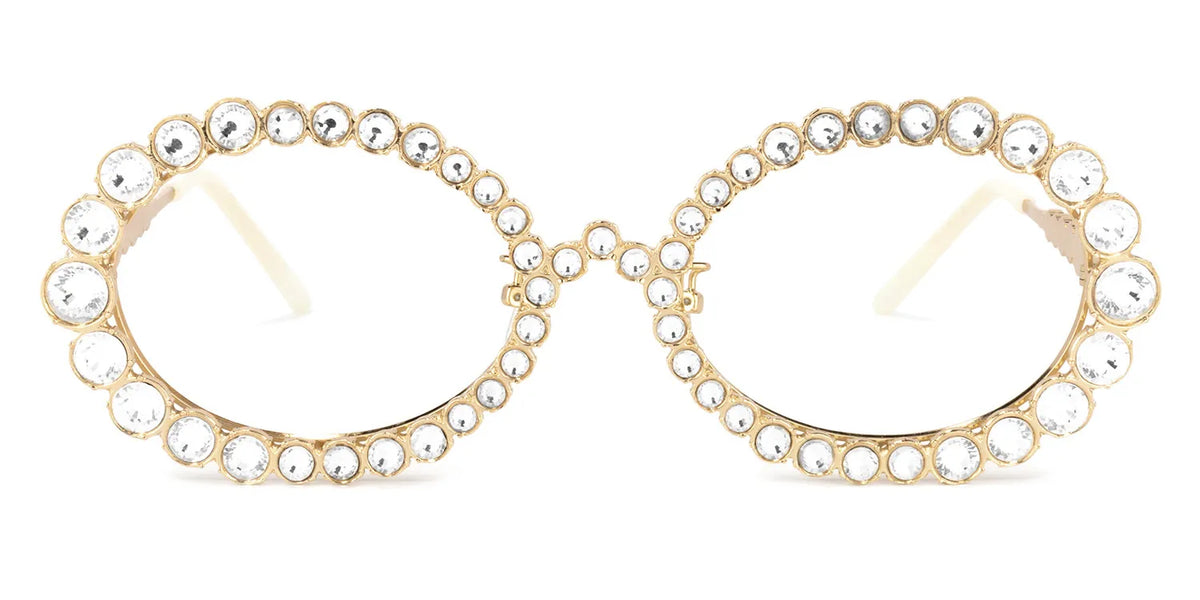 Luheiden Oval Gold Glasses