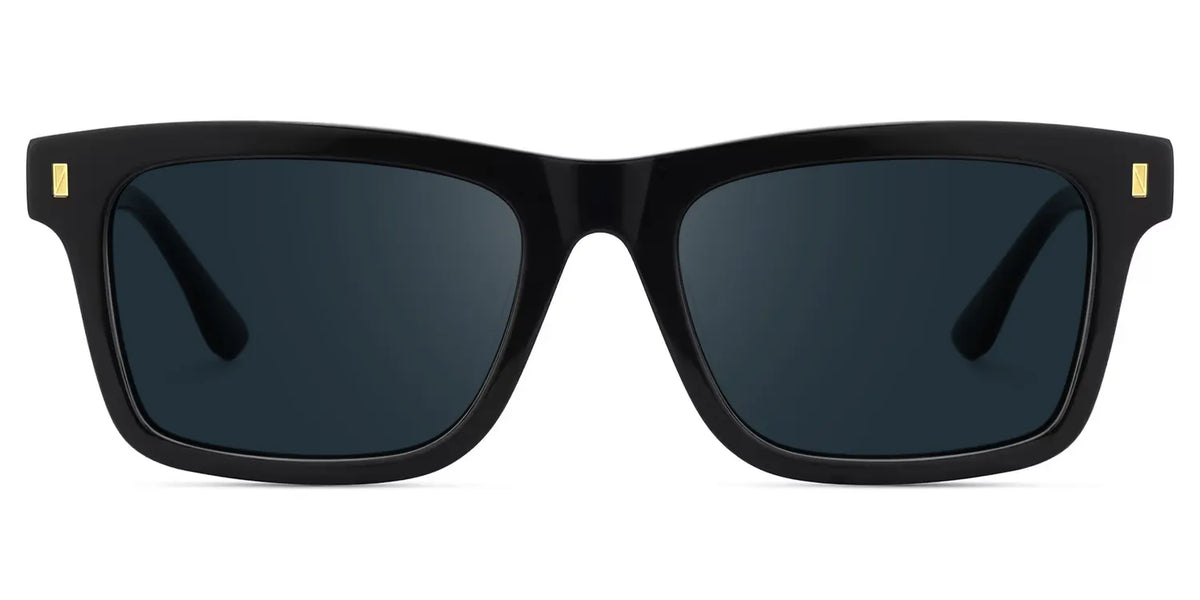 Sammi Square Black Sunglasses