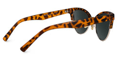 Charlene Browline Tortoise Glasses