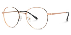 Ringstaff Round Rose-Gold Glasses