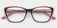 Fidelia Cat Eye Black Glasses