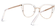 Brewer Cateye Clear Glasses