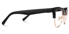 Charlene Browline Black Glasses