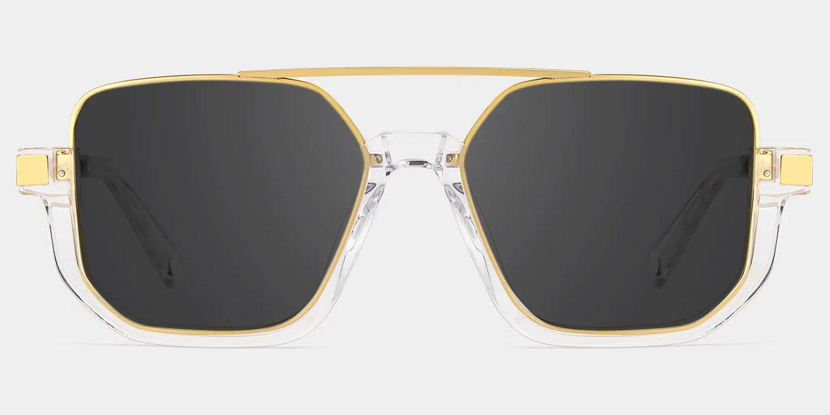 Oromiya Aviator Clear Glasses