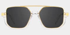 Oromiya Aviator Clear Glasses
