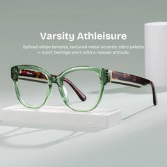 Everest Green Butterfly Glasses