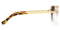 Kilworth Aviator Tortoise clear Glassess
