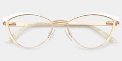 Sydney Cat Eye Gold Glasses