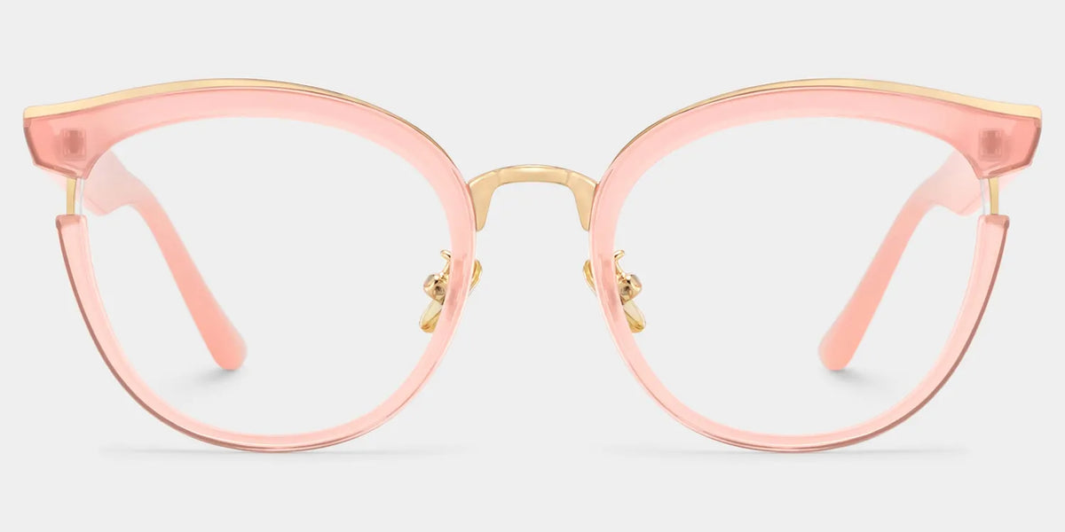 Eleanore Cat Eye Pink Glasses