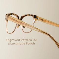 Ellis Browline Tortoise Glasses