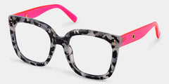 Ebony Square Gray-Tortoise Glasses