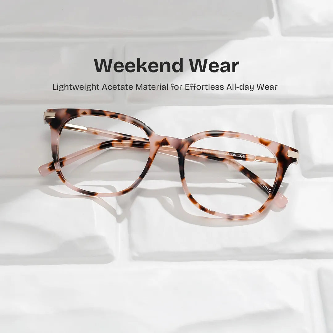 Vilmarie Square Tortoise Glasses