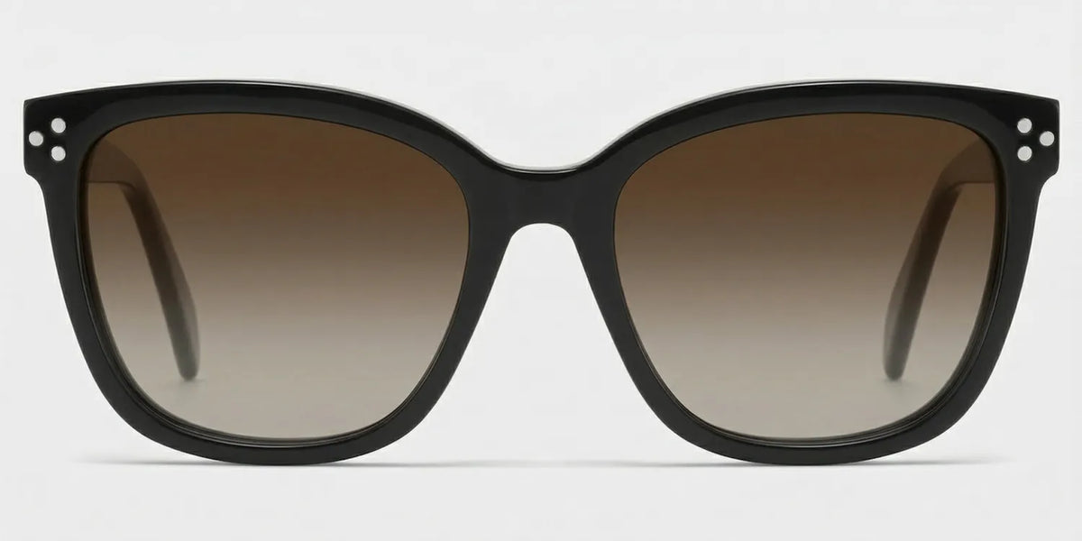 Scarlett Square Black Glasses