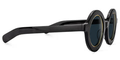 Calhoun Round Black Sunglasses