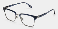 Audrey Browline Blue Glasses