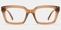 Marley Beige Rectangle Glasses