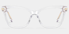 Mason Cat eye Clear Glasses