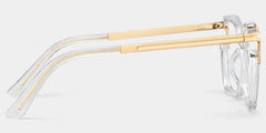 Sidibe Square Clear Glasses