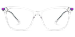 Eliot Rectangle Clear Glasses
