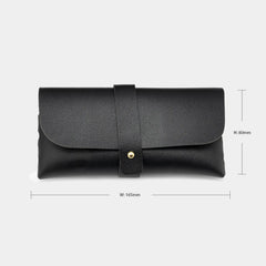 Black Man-made Leather Box
