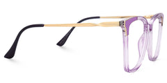 Roshavia Square Purple Glasses